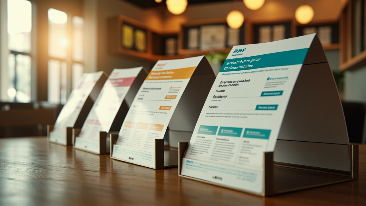 Seniors souriants avec documents de couverture  
Senior heureux avec carte d assurance